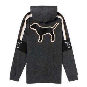 VS PINK Campus Sherpa Lined Tunic Pullover